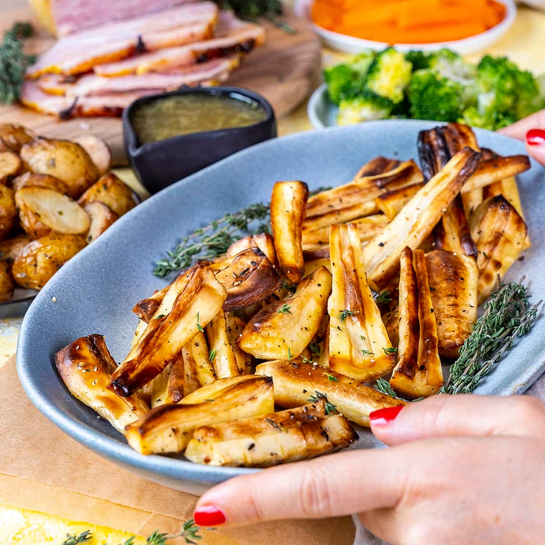 Perfect Roast Parsnips