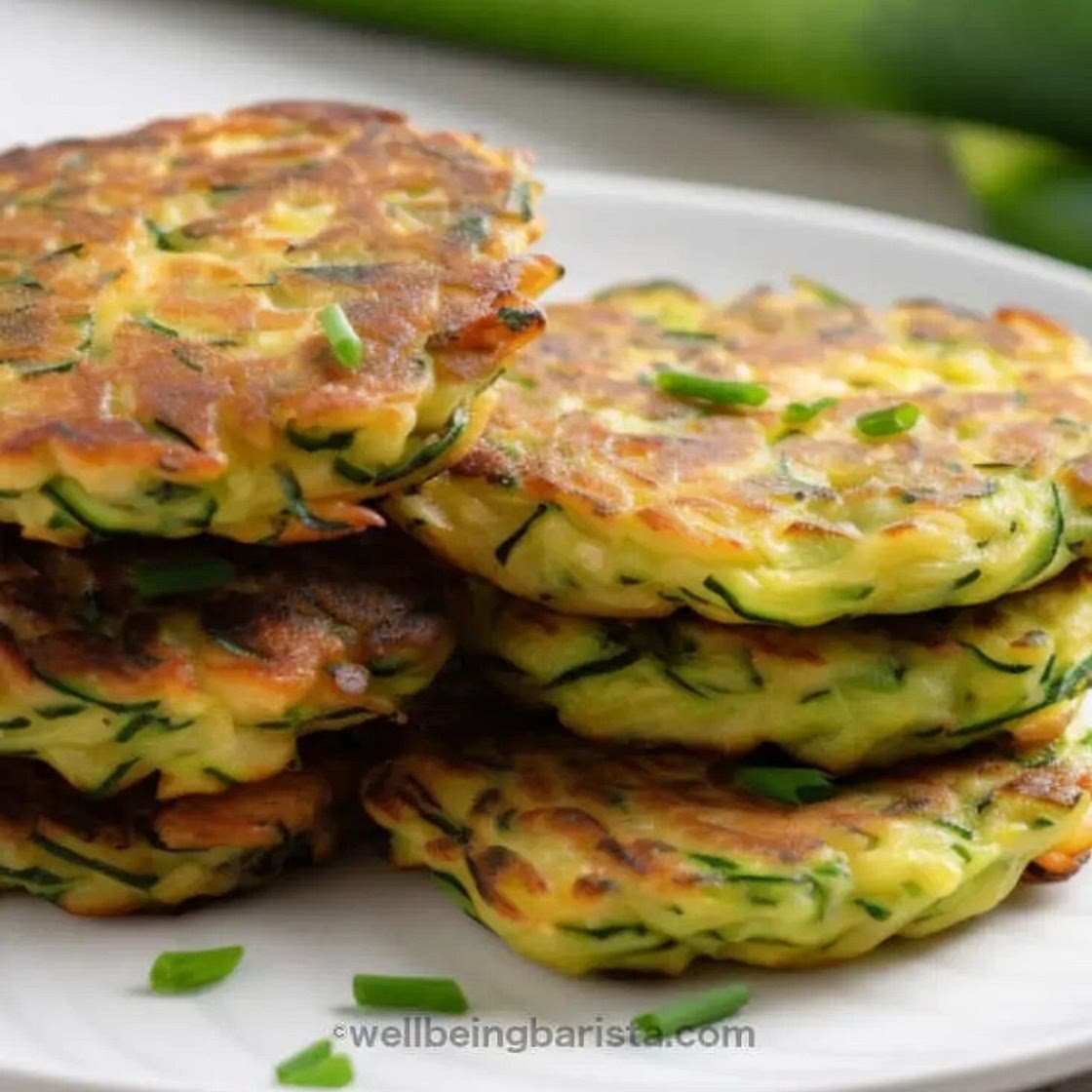 Parmesan Zucchini Pancakes