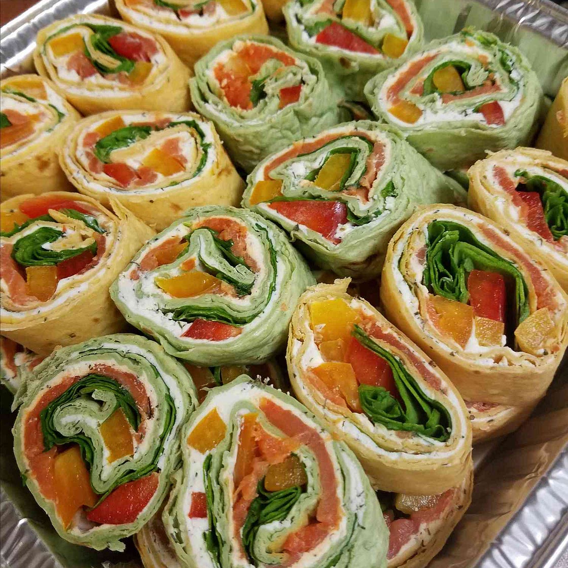 Smoked Salmon Pinwheels