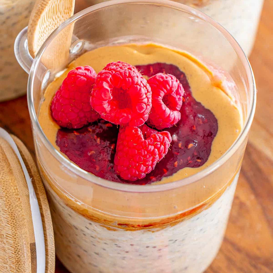 PB&J Overnight Oats