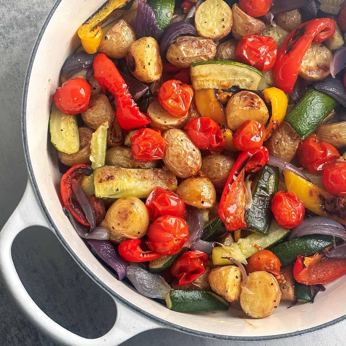 Simple Italian-Style Roasted Vegetables