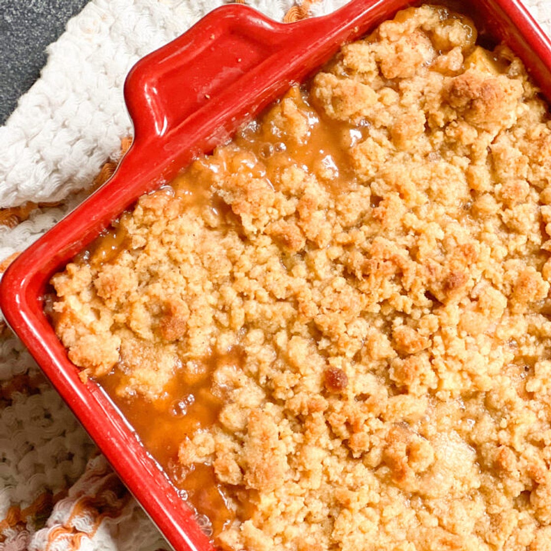 The Most Incredible Apple Pear Crumble