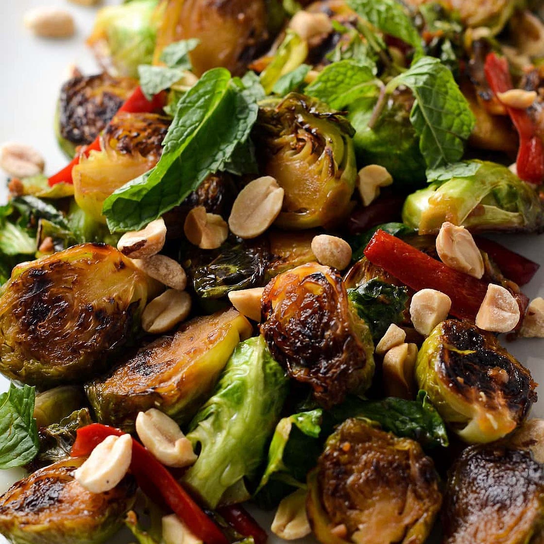 Crispy Thai Brussel Sprouts