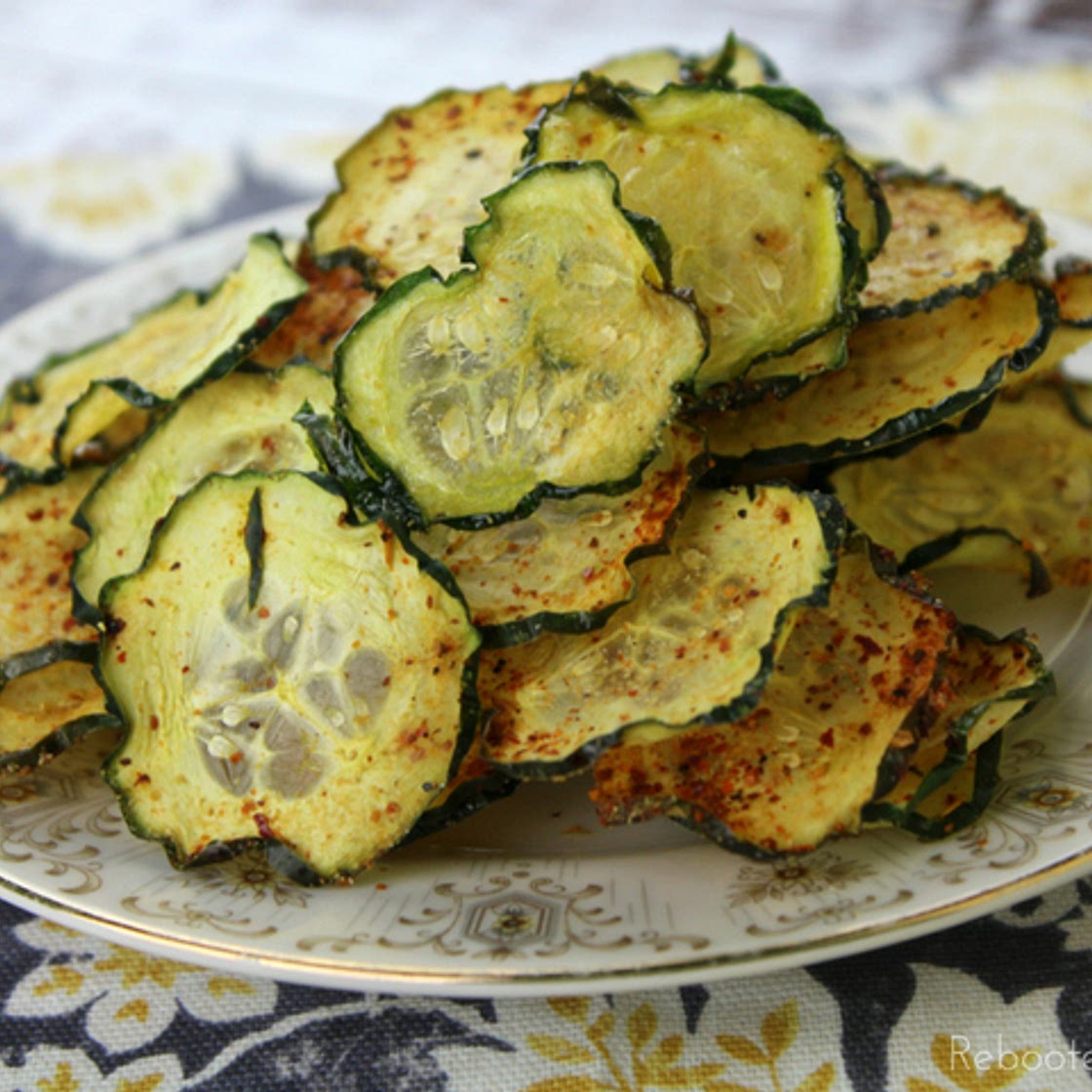 How to Make Dehydrated Cucumber Chips
