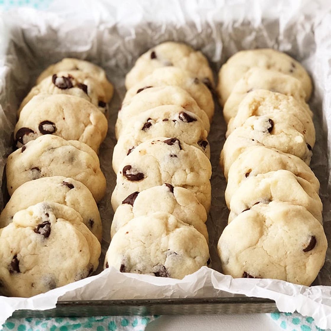 Condensed Milk Chocolate Chip Cookies