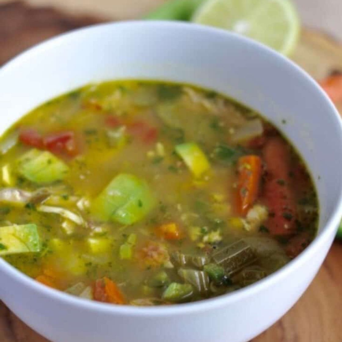 Tortilla Chicken Soup {Chuy's Copycat}