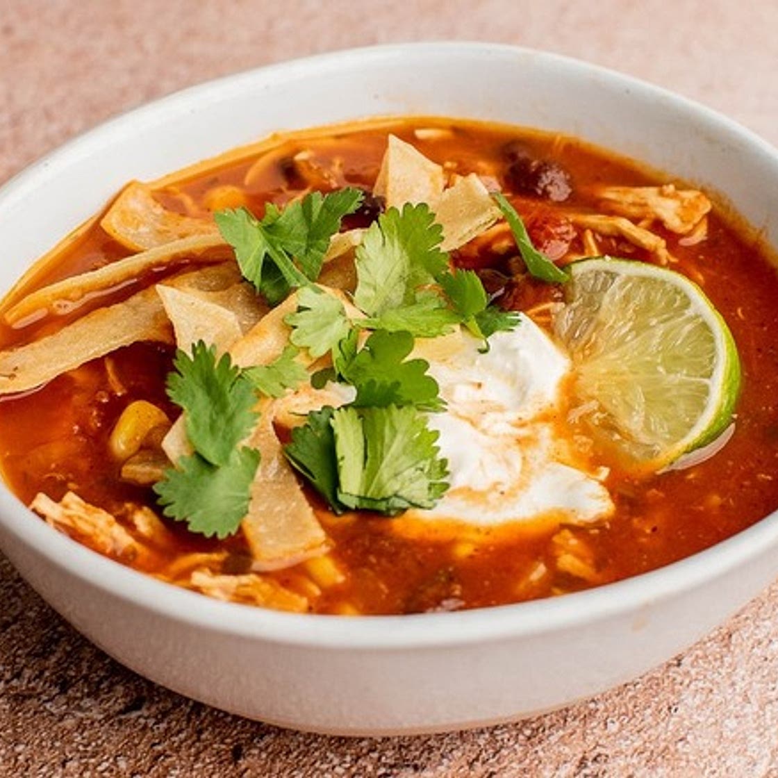 Classic Chicken Tortilla Soup Recipe