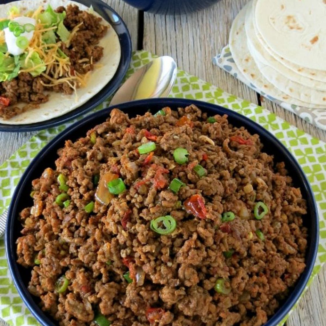 Homemade Seasoned Taco Meat