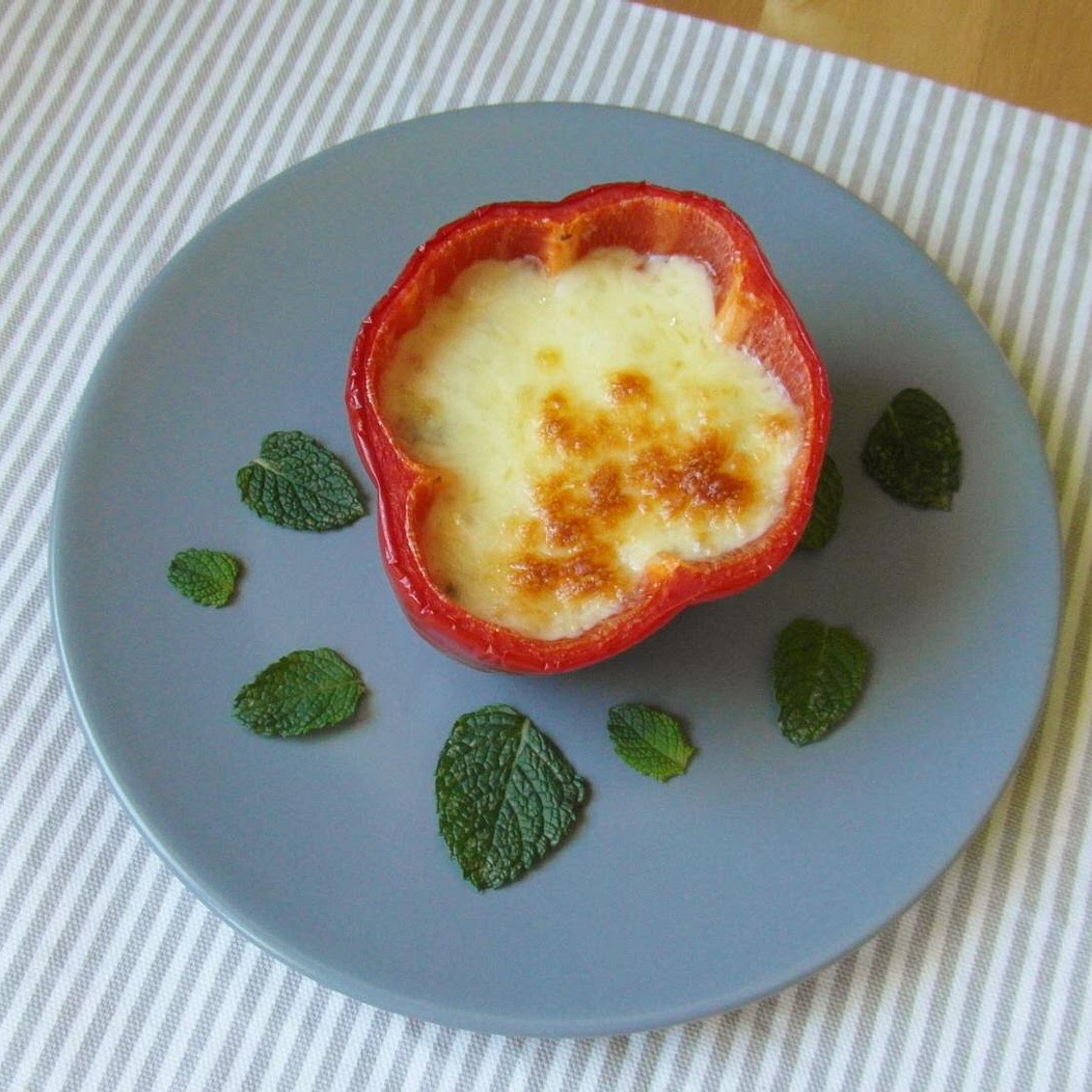 Receita de Pimentão recheado no forno