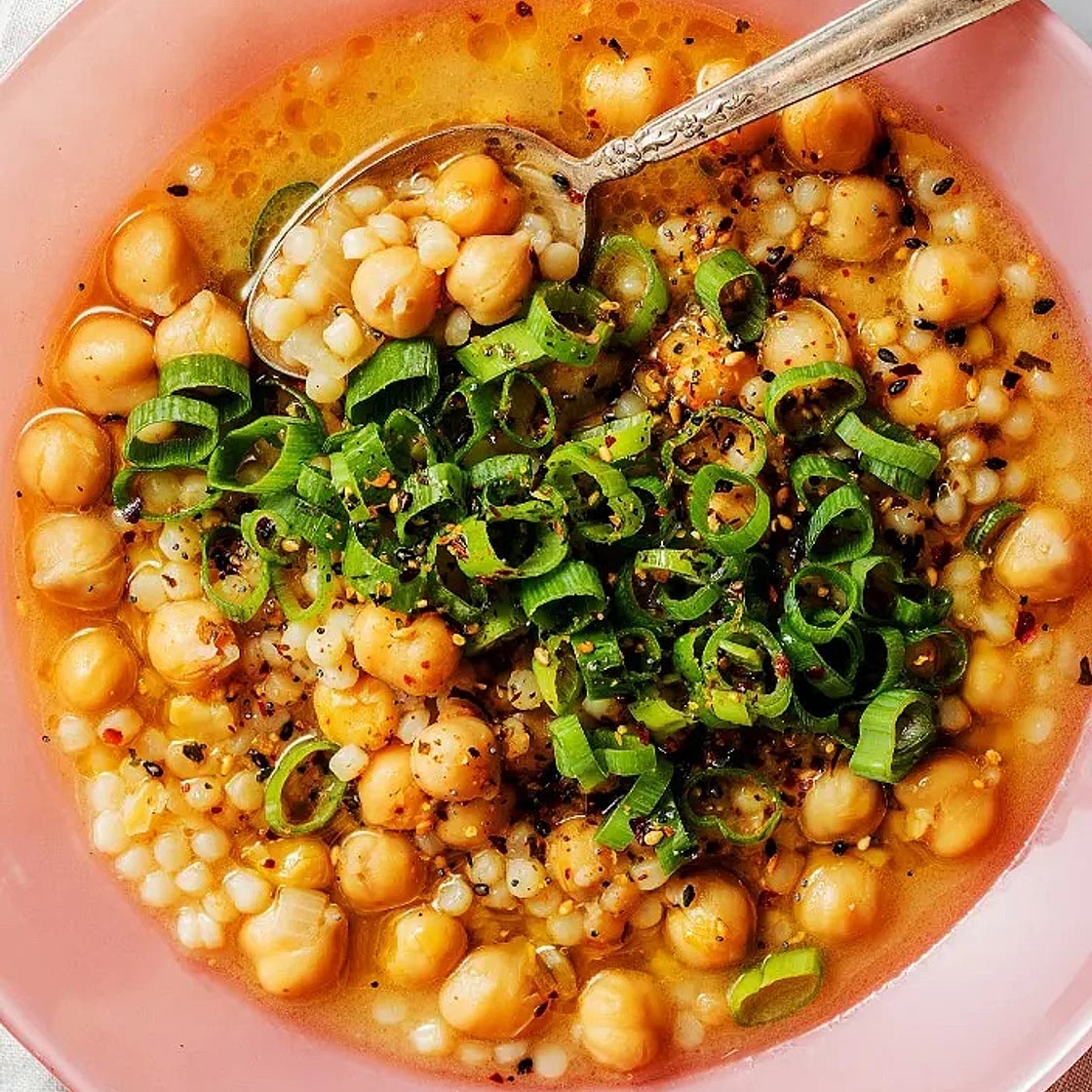 Easy Miso-Sesame Chickpeas