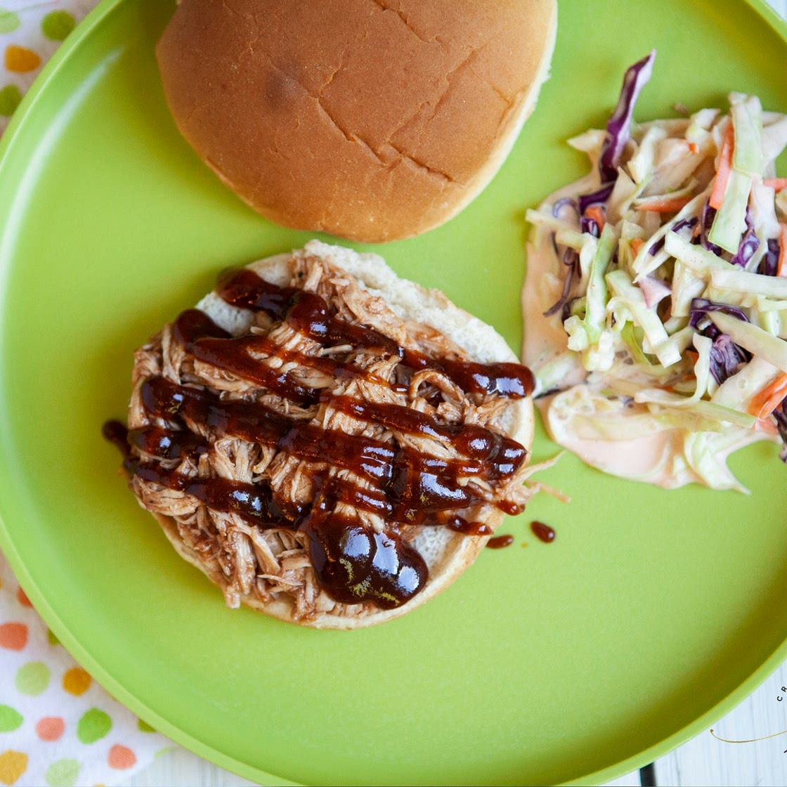 Instant Pot Pulled Barbecue Chicken