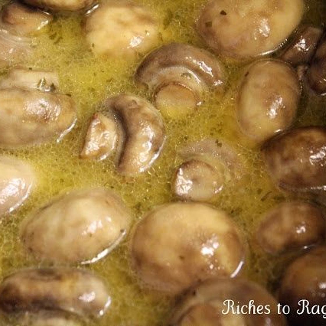 Crockpot Parmesan Ranch Mushrooms