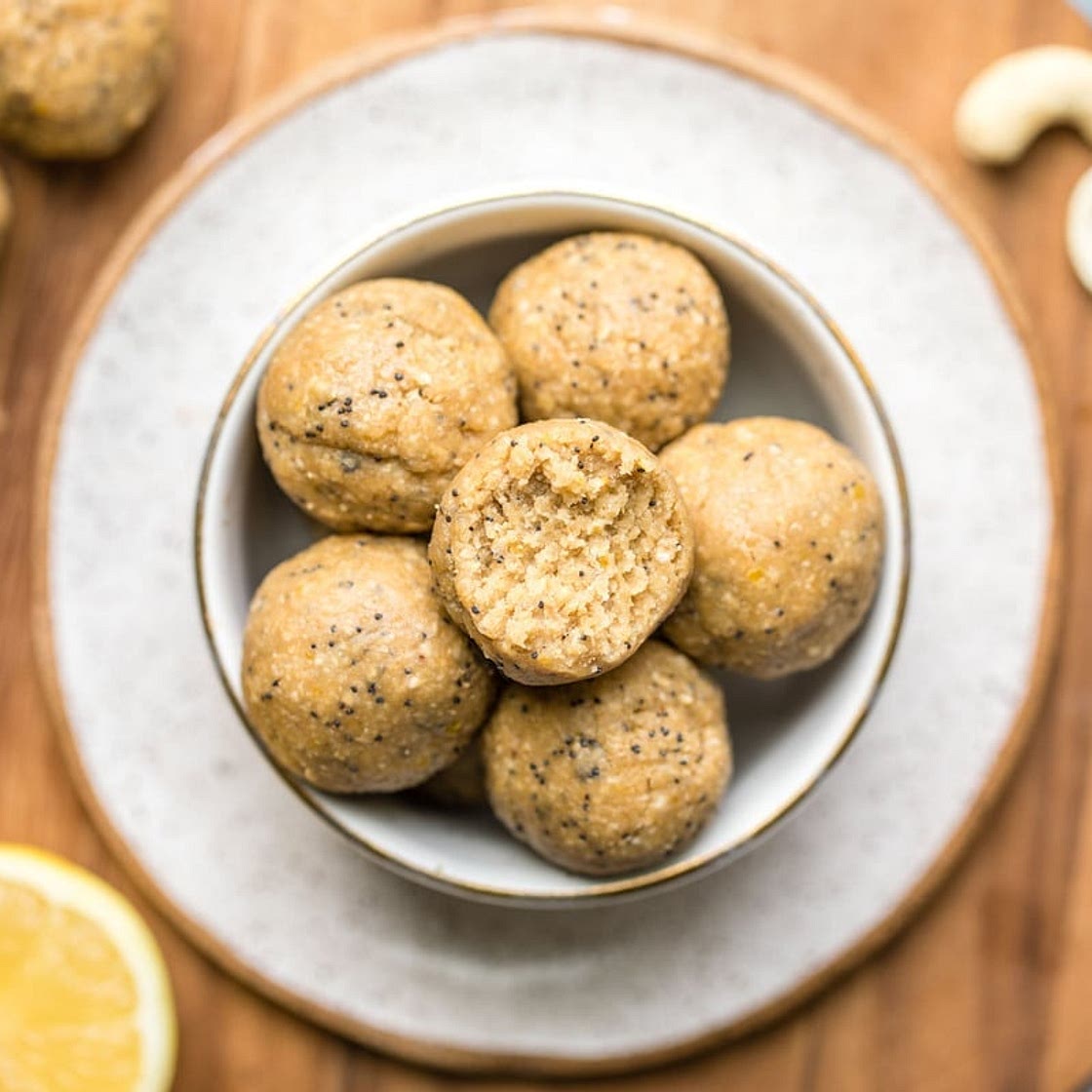 Lemon Poppyseed Energy Bites