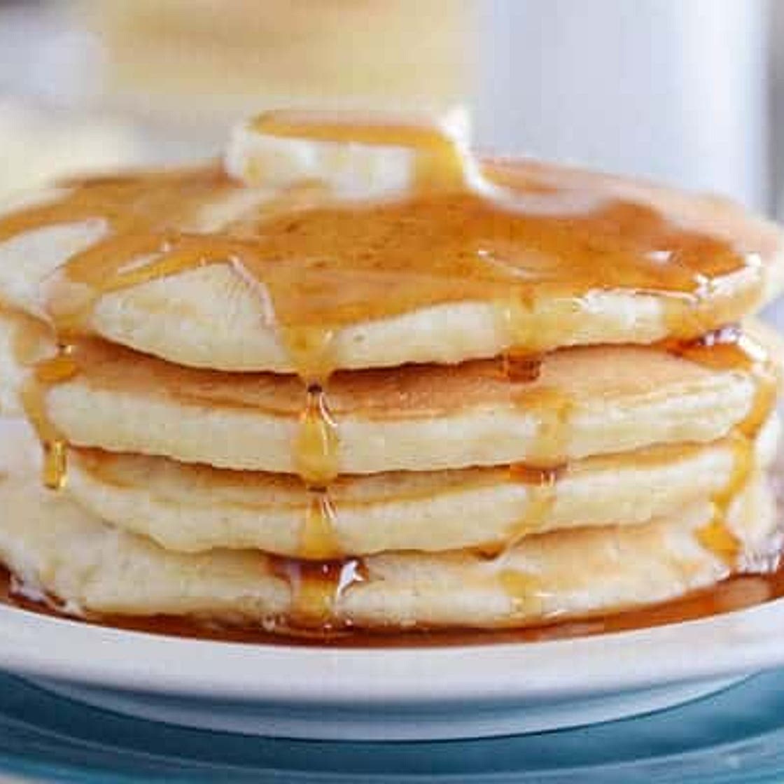 Fluffy Sour Cream Pancakes