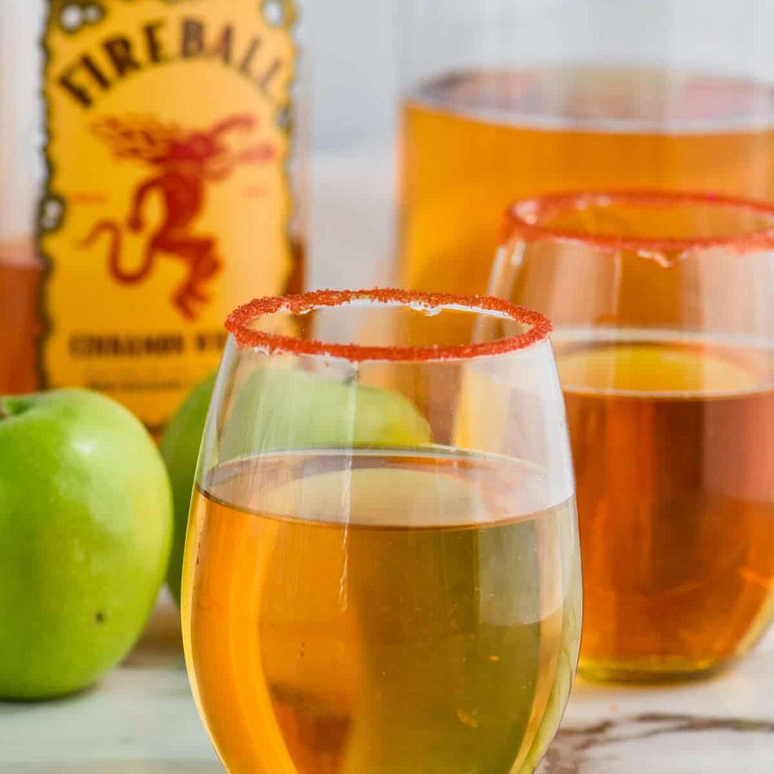Fireball Whiskey Punch