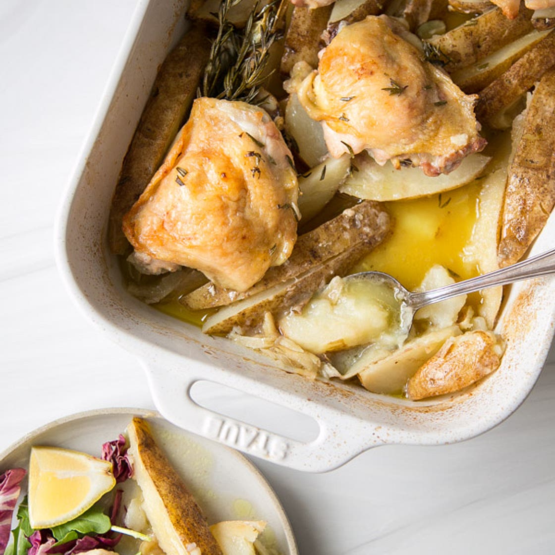 Greek Lemon Chicken and Potatoes (Gluten-Free)
