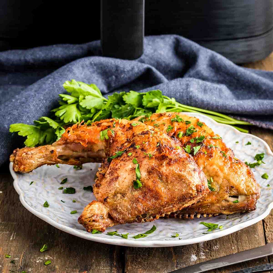 Air Fryer Chicken Leg Quarters