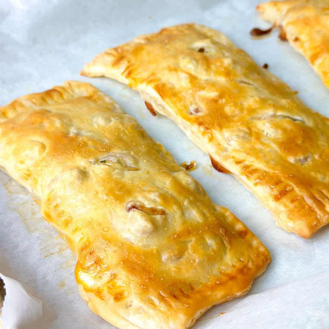 Cheese and Hotdog Stuffed Pastry