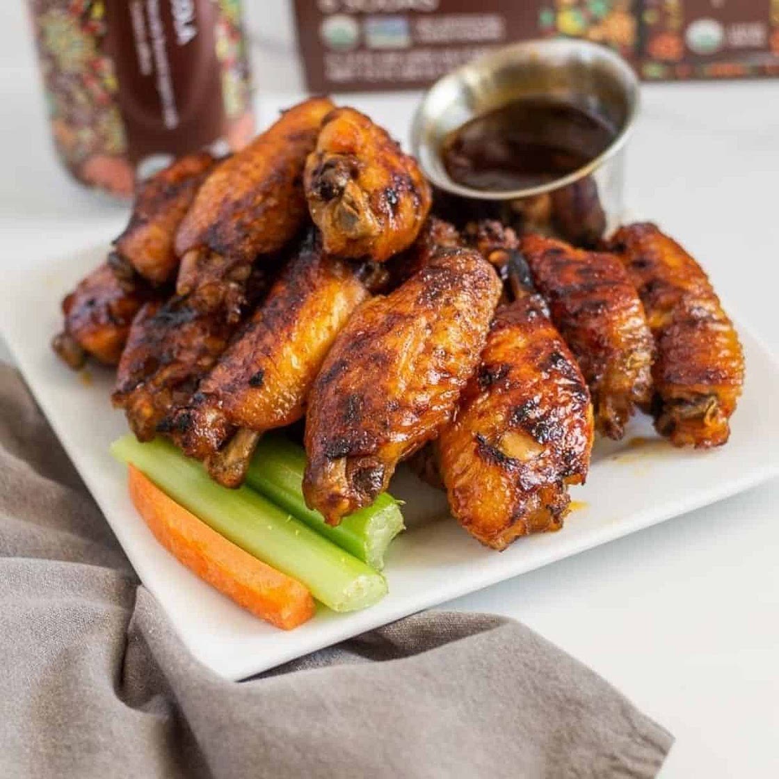Instant Pot Chicken Wings with Sticky Cola Sauce