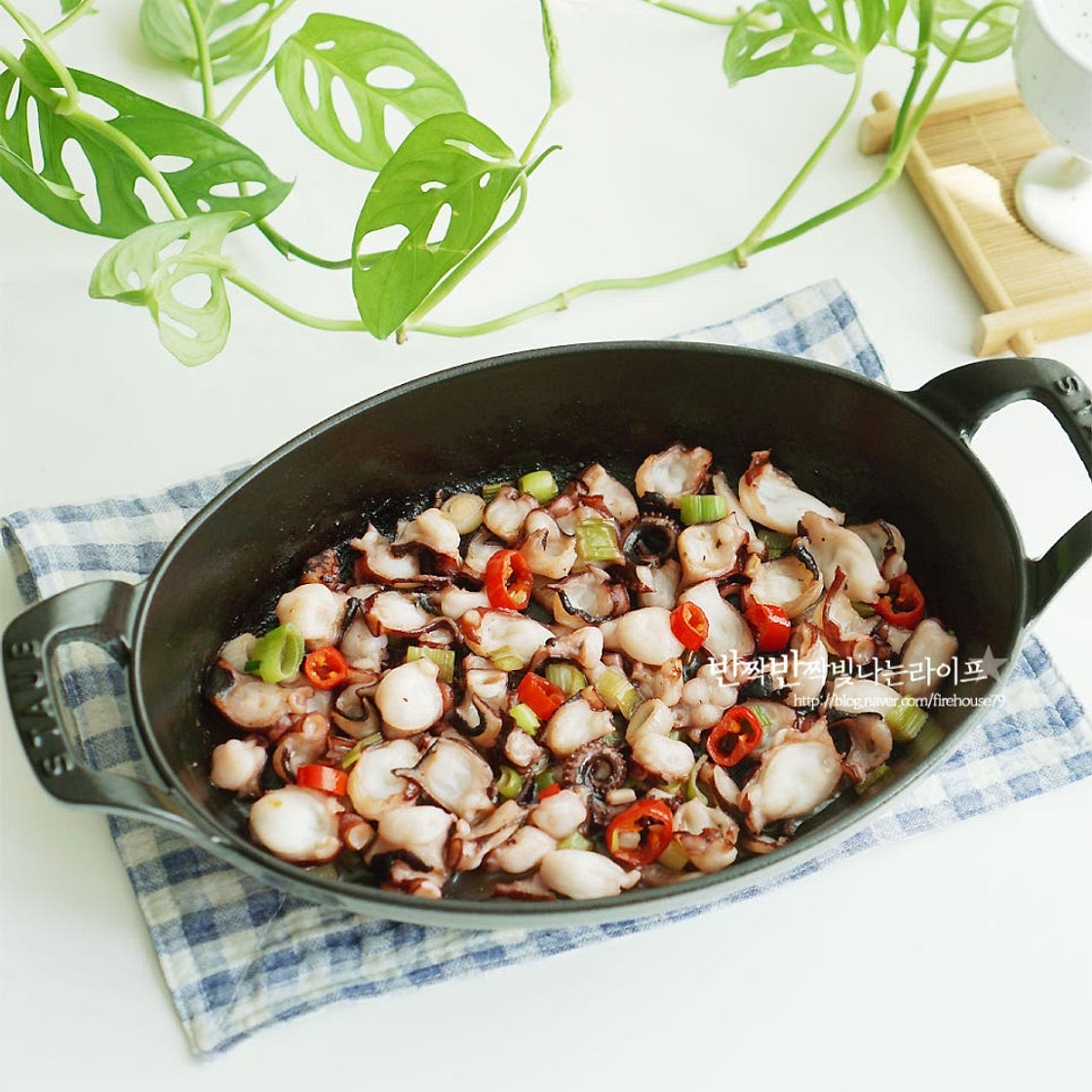 냉동 자숙 문어요리 초간단 문어버터구이