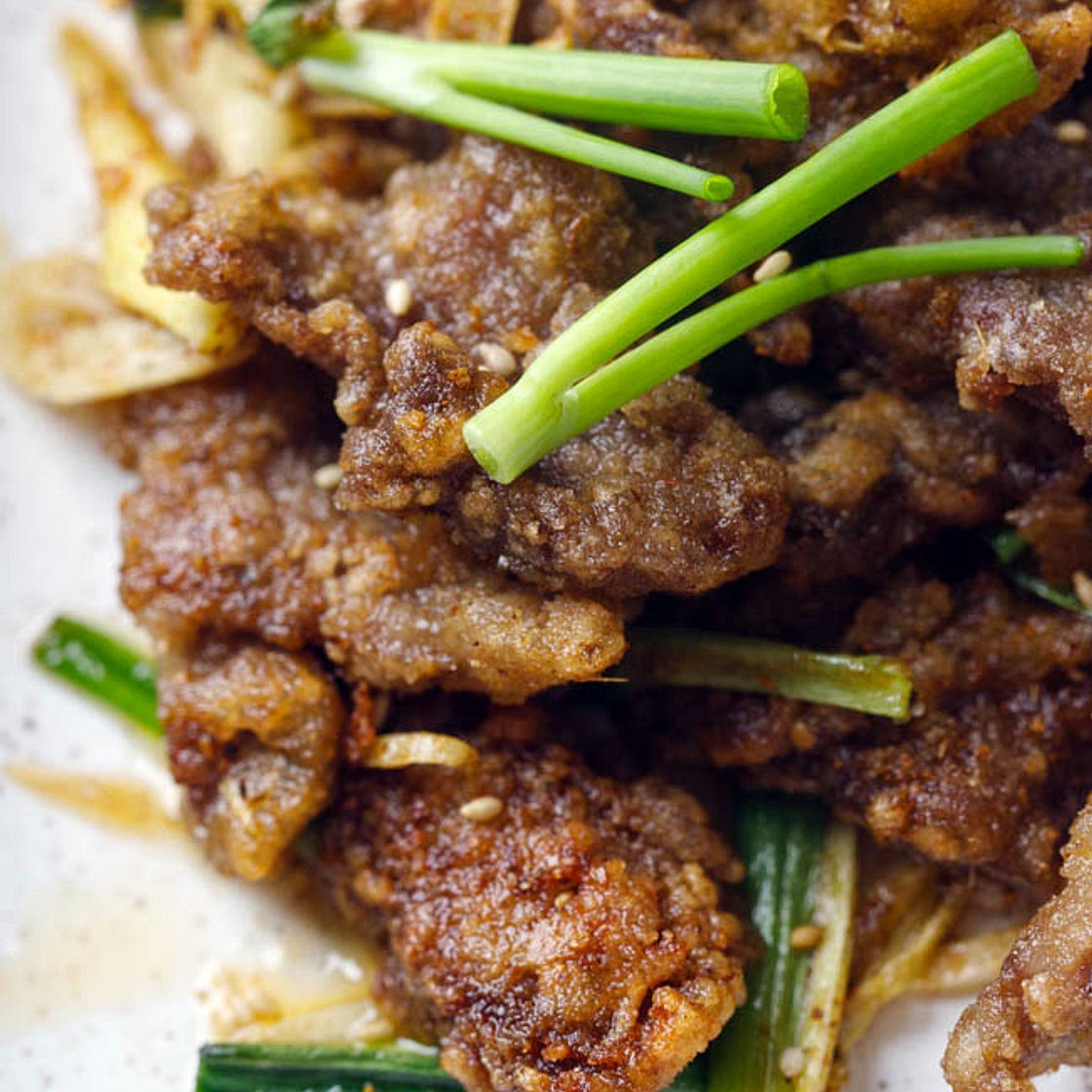 Salt and Pepper Crispy Beef