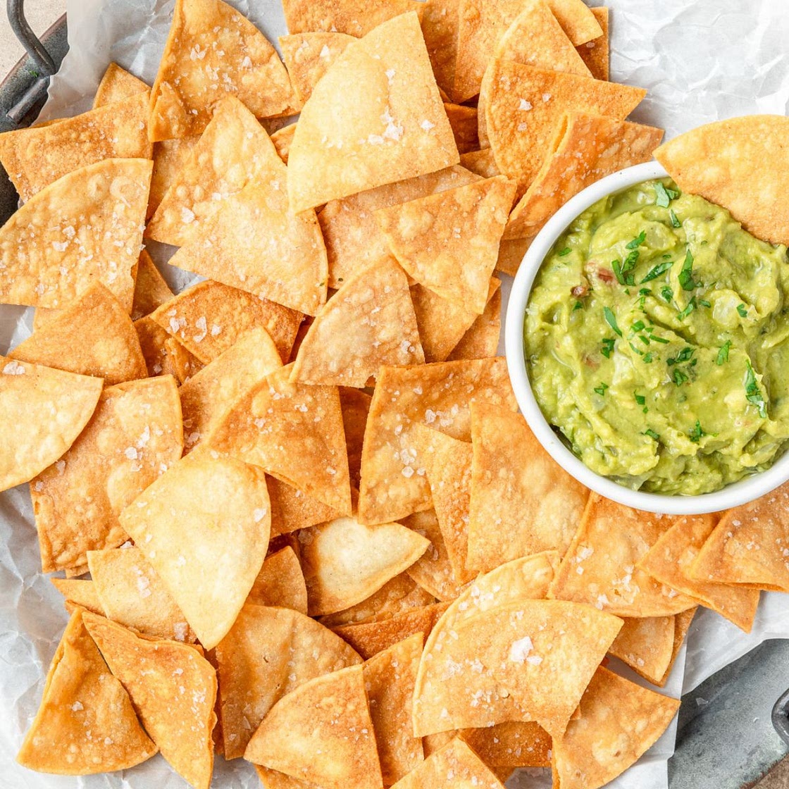 Homemade Corn Tortilla Chips