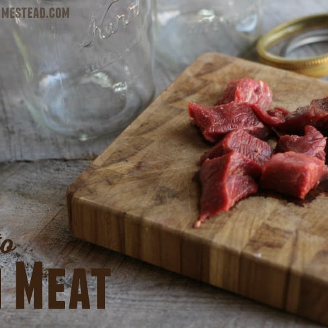 How to Can Meat