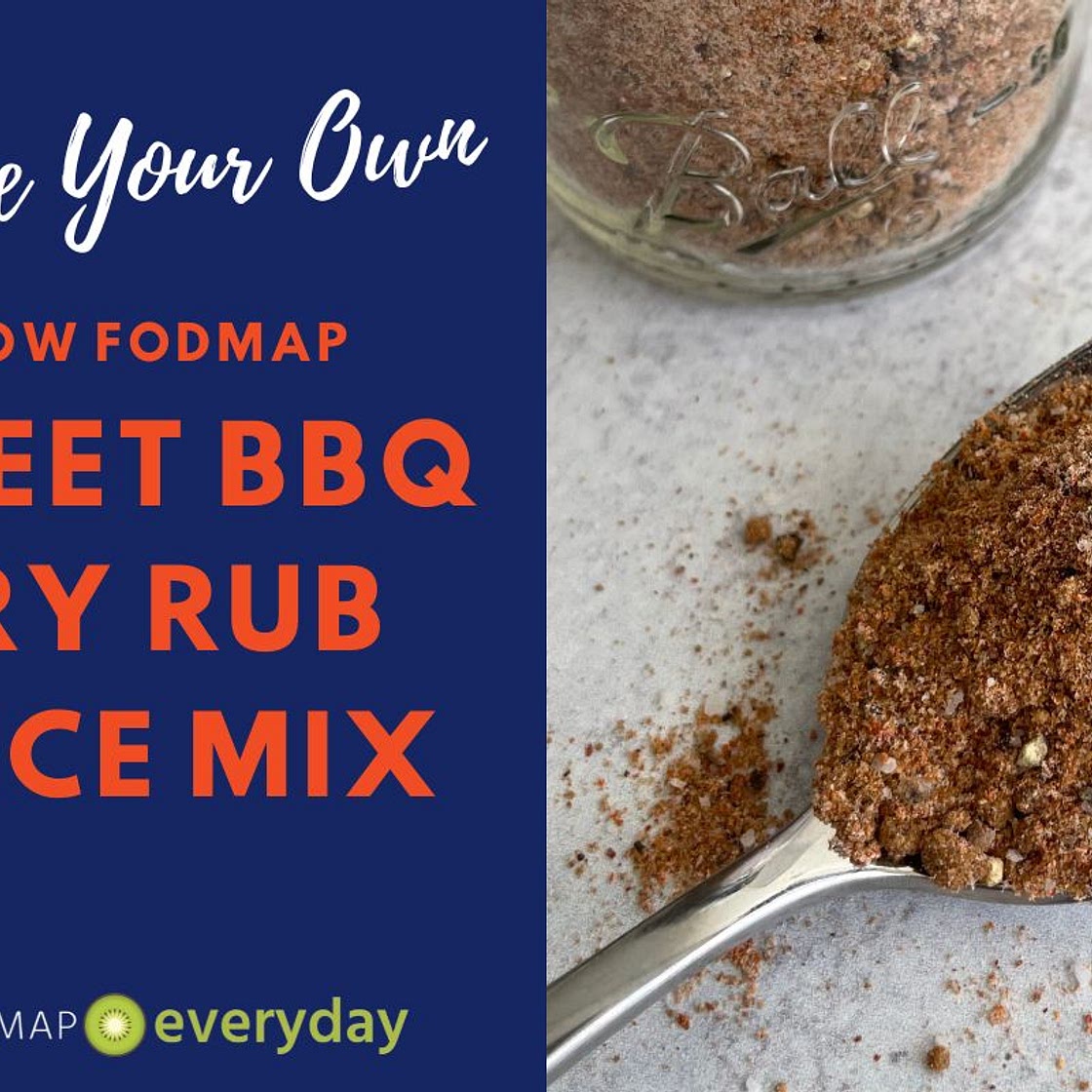 Low FODMAP Sweet BBQ Dry Rub