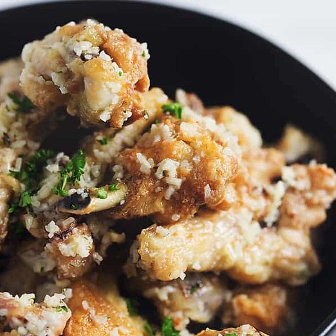 Garlic Parmesan Wings - Keto Chicken Wings