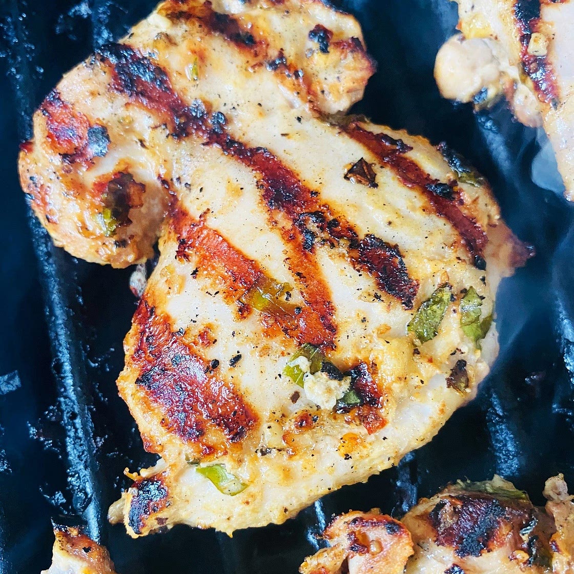 Grilled Lemon Basil Chicken