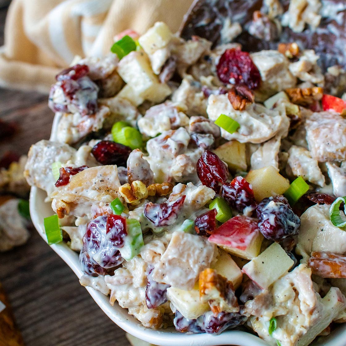 Cranberry Pecan Chicken Salad