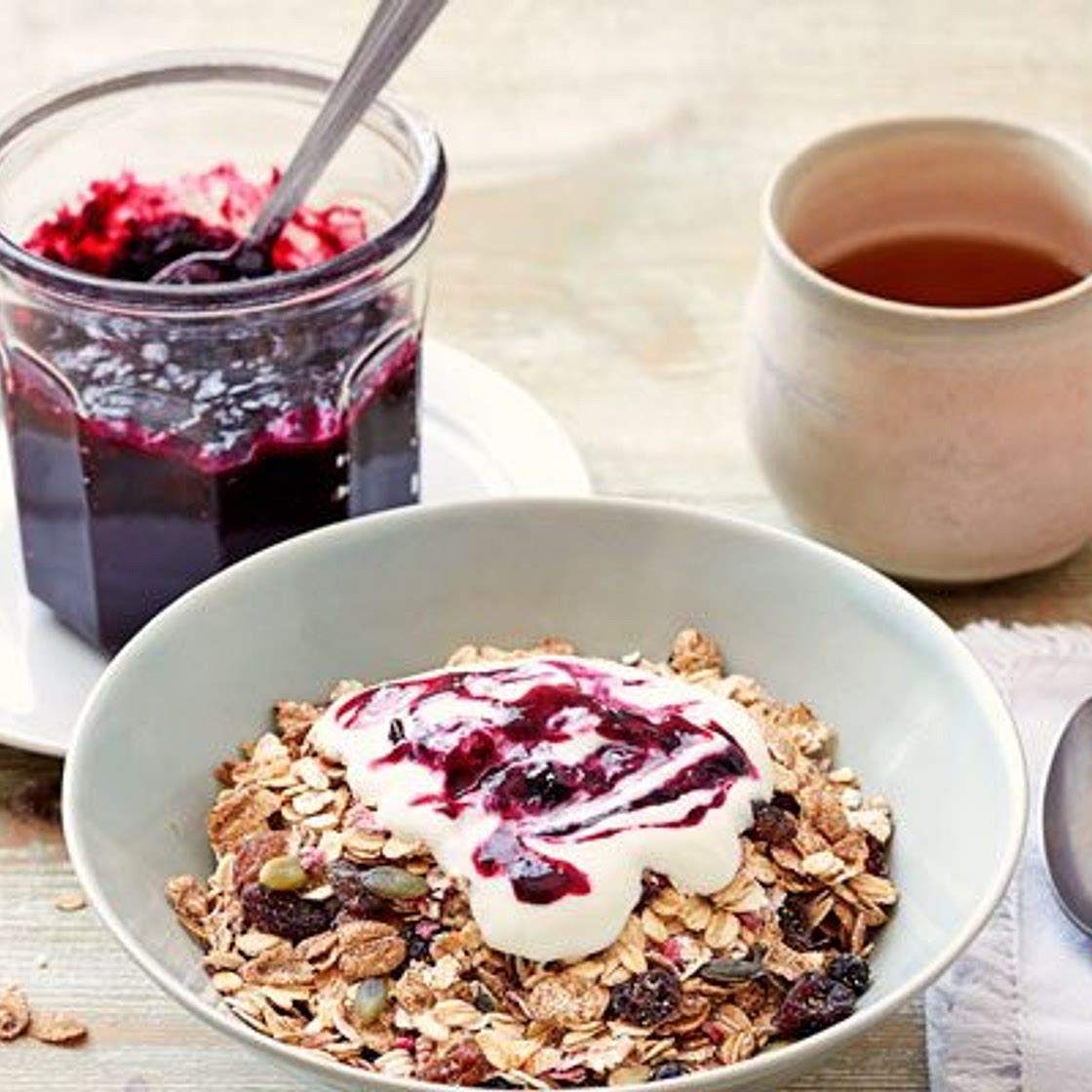 Blackcurrant compote