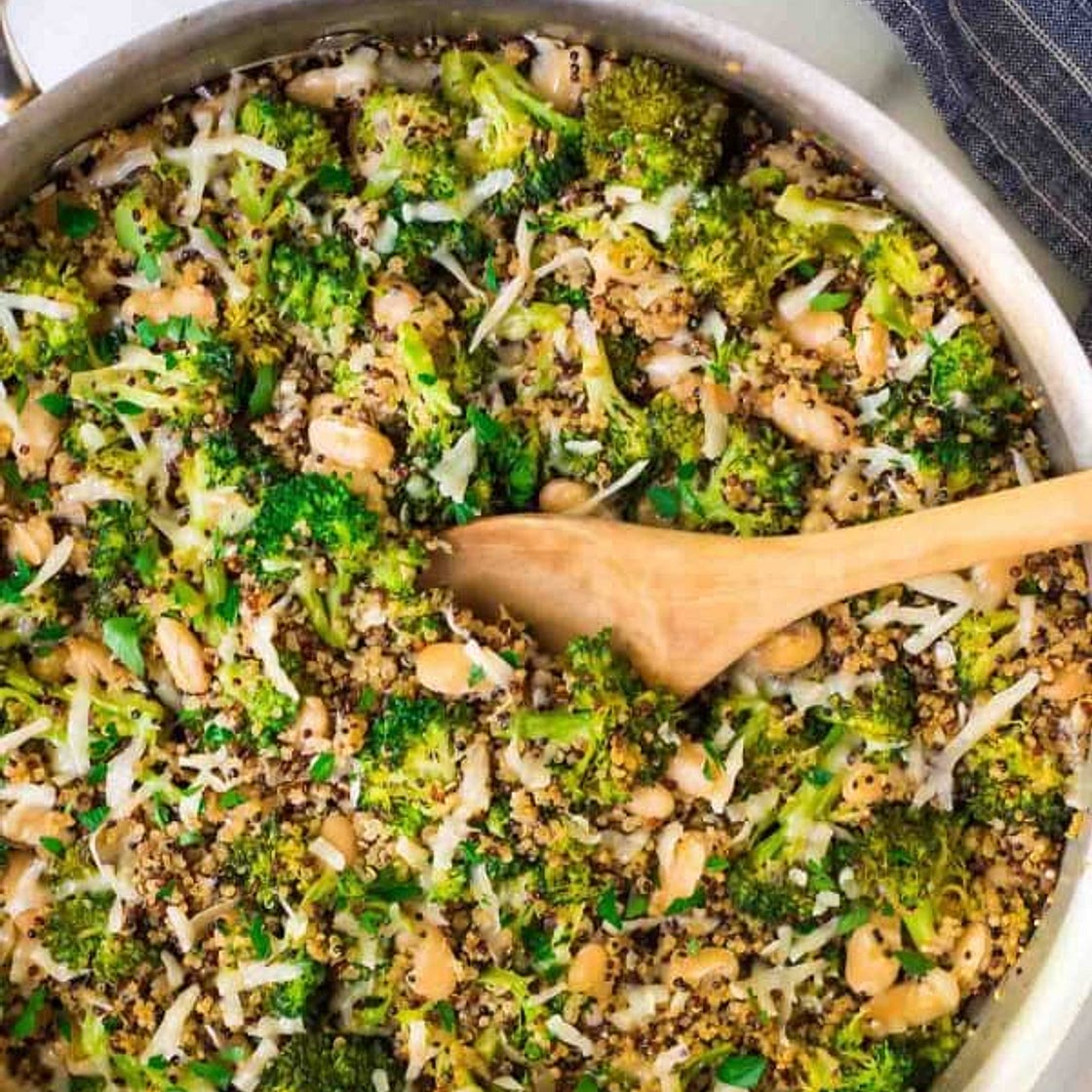 Broccoli Quinoa Skillet