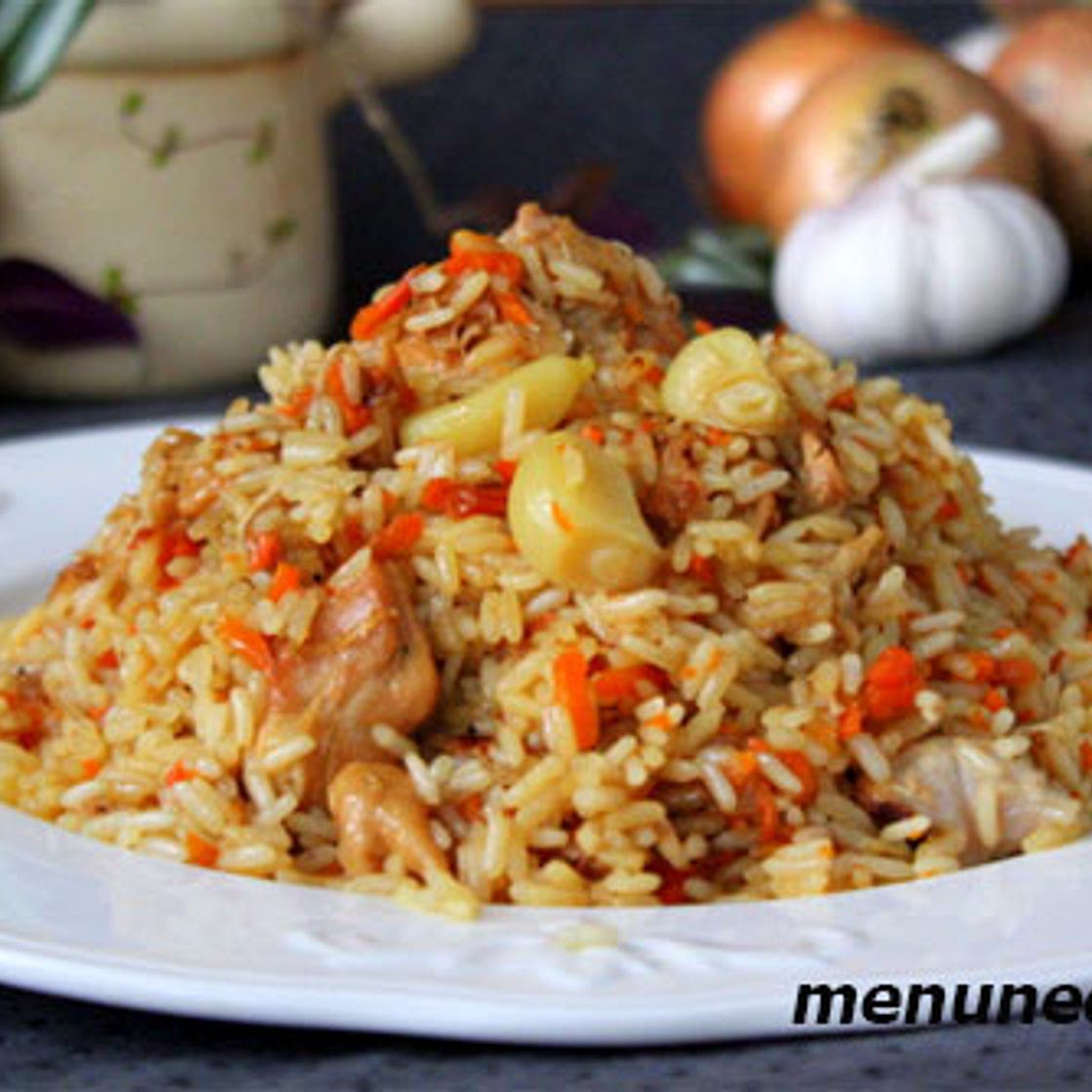 Рецепт плова с курицей