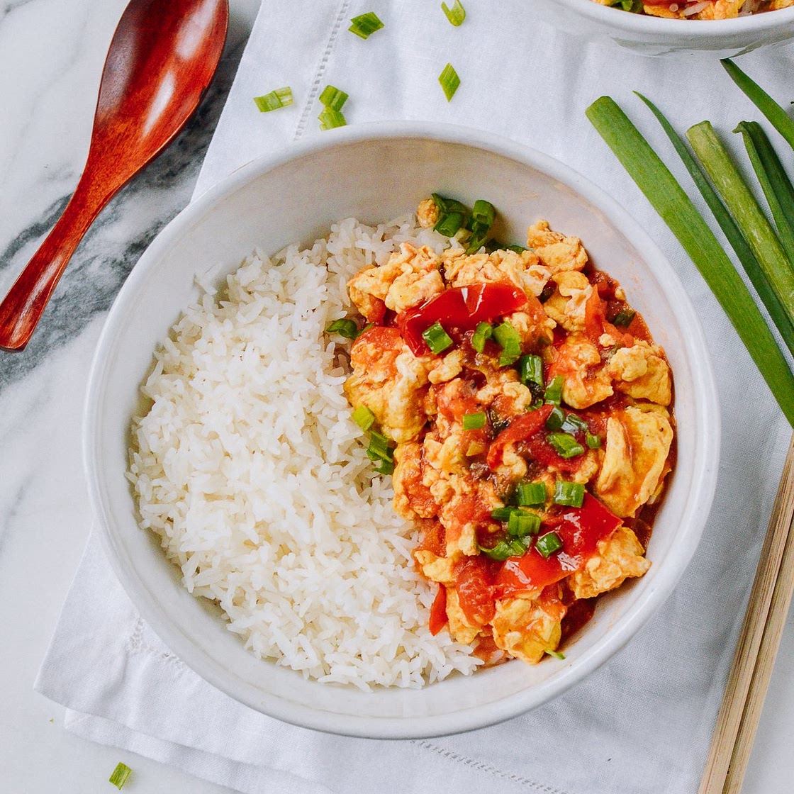 Chinese Tomato Egg Stir-fry