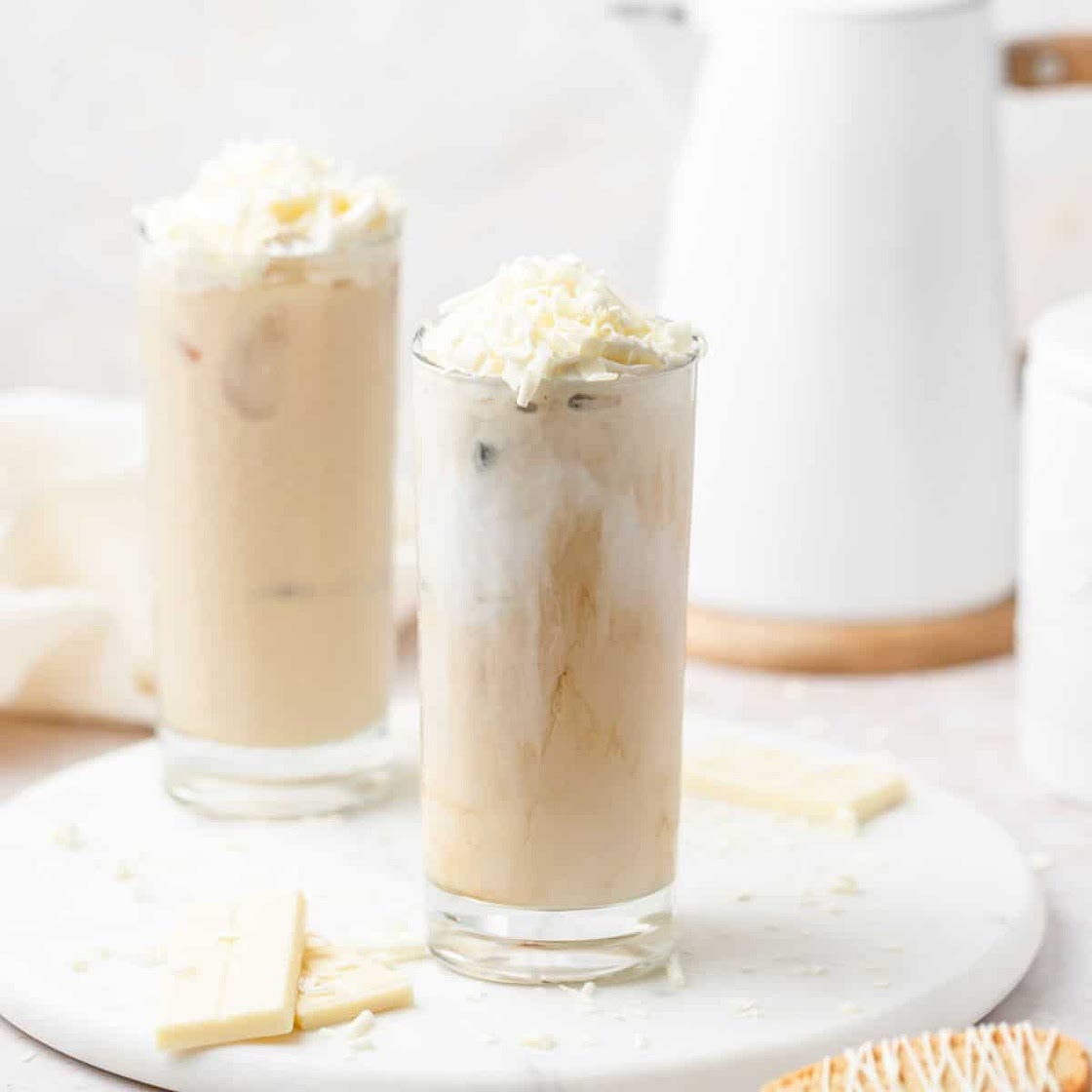 Iced White Chocolate Mocha (Starbucks Copycat)