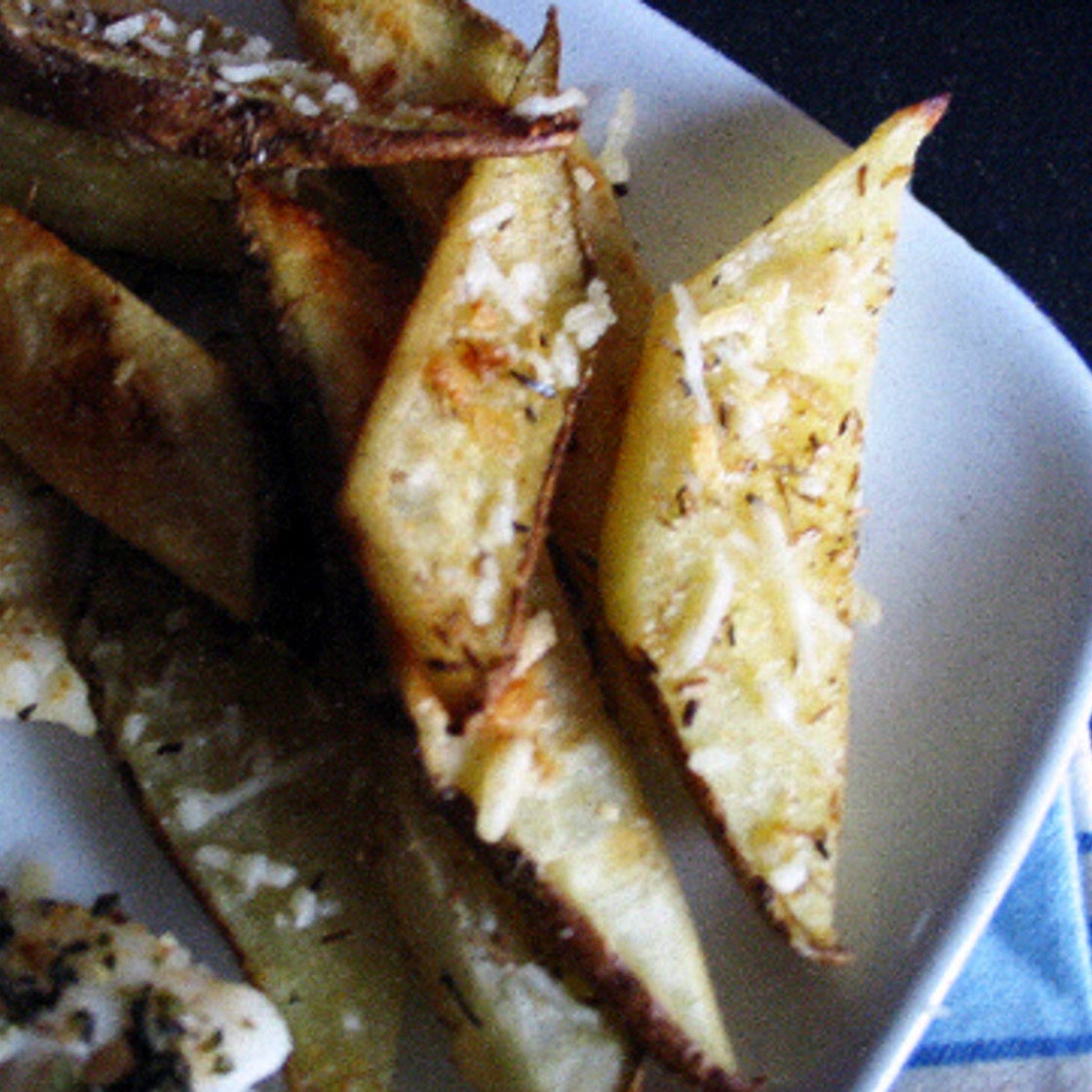 Parmesan Thyme Potato Wedges