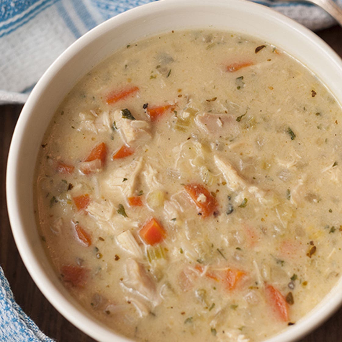 Copycat Panera Chicken & Wild Rice Soup