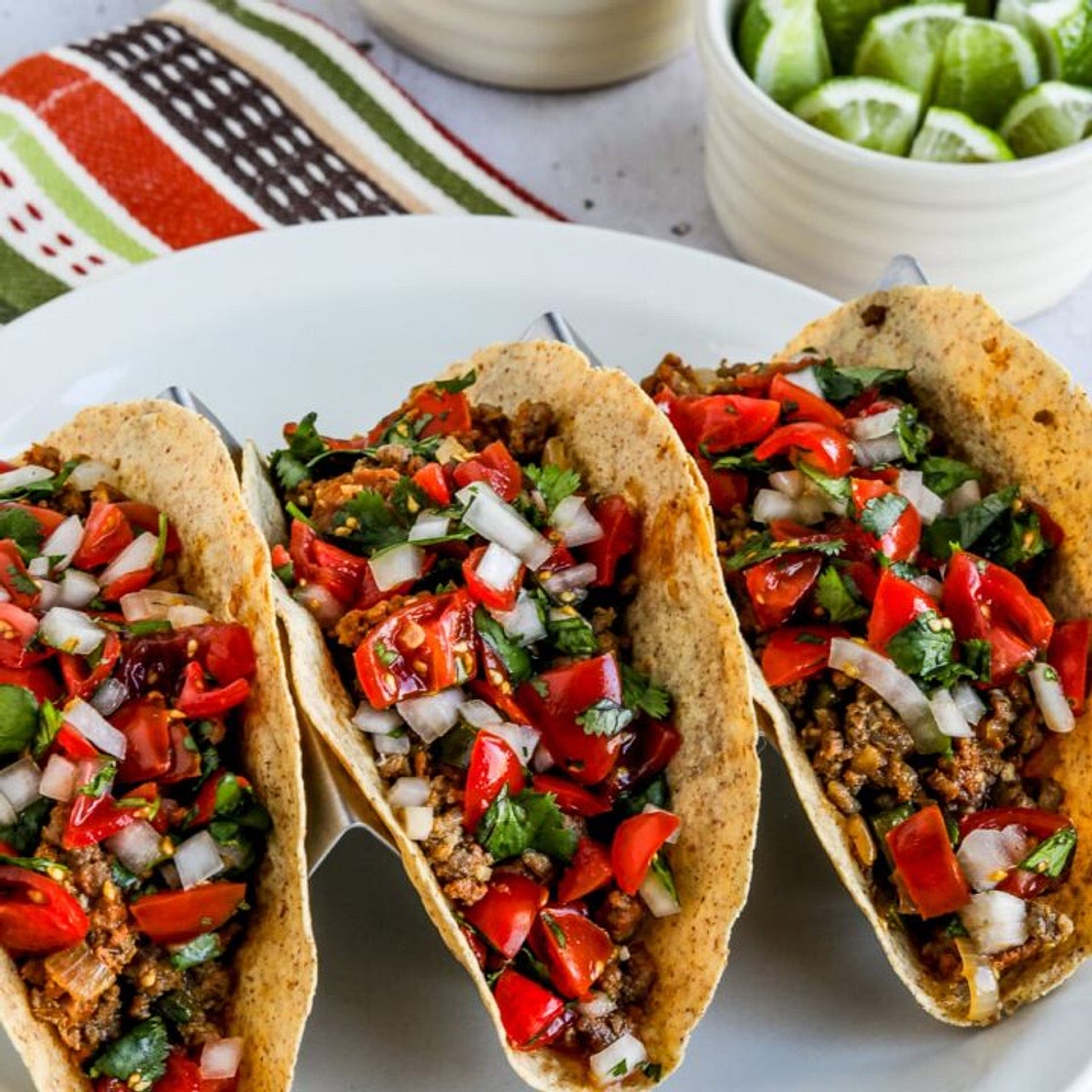 Beef and Chorizo Tacos