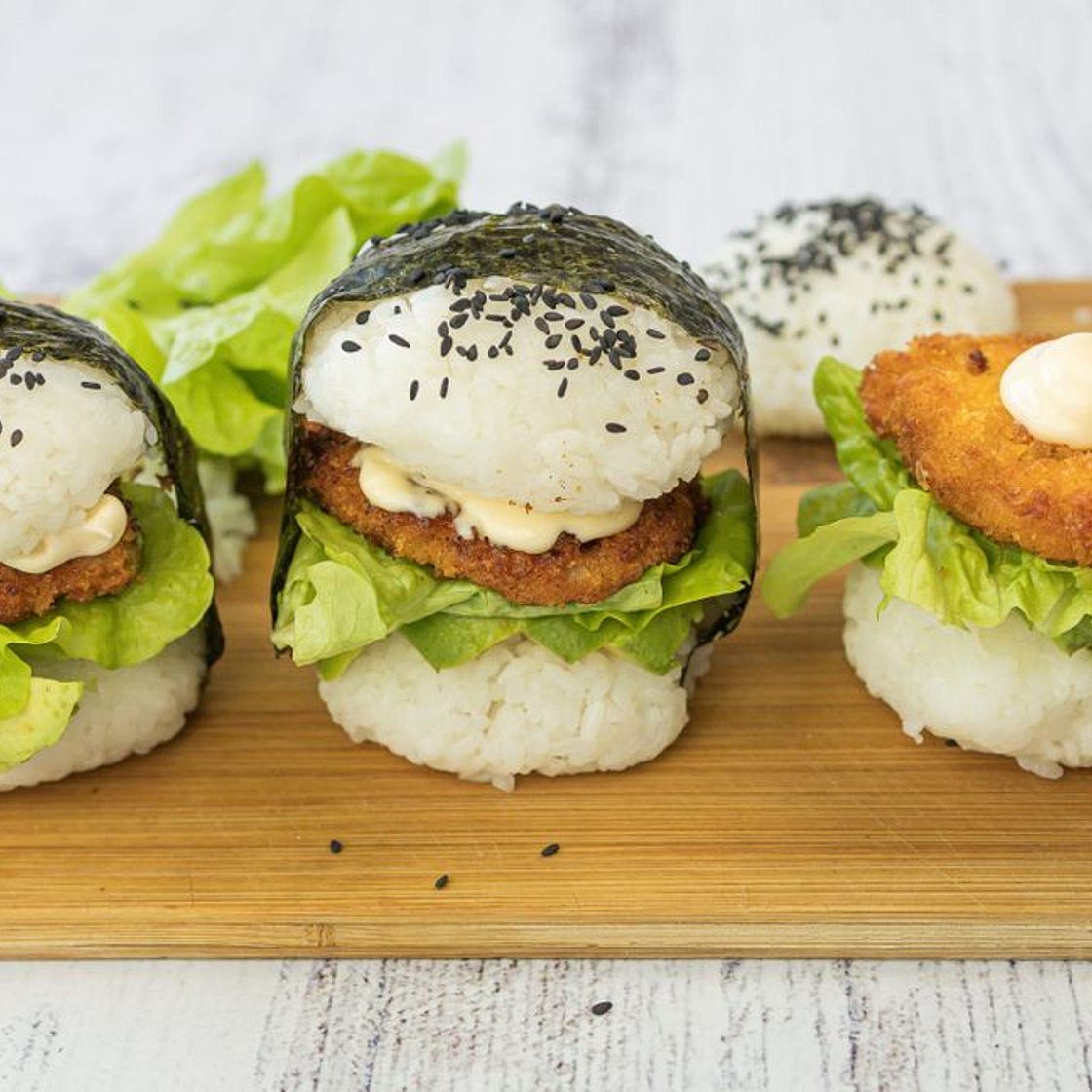 Sushi burgers recipe