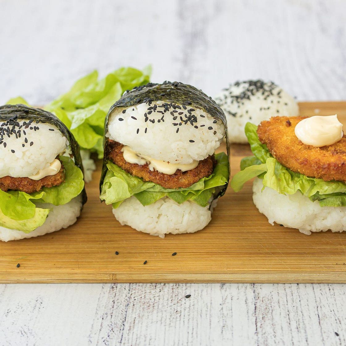 Sushi burgers recipe