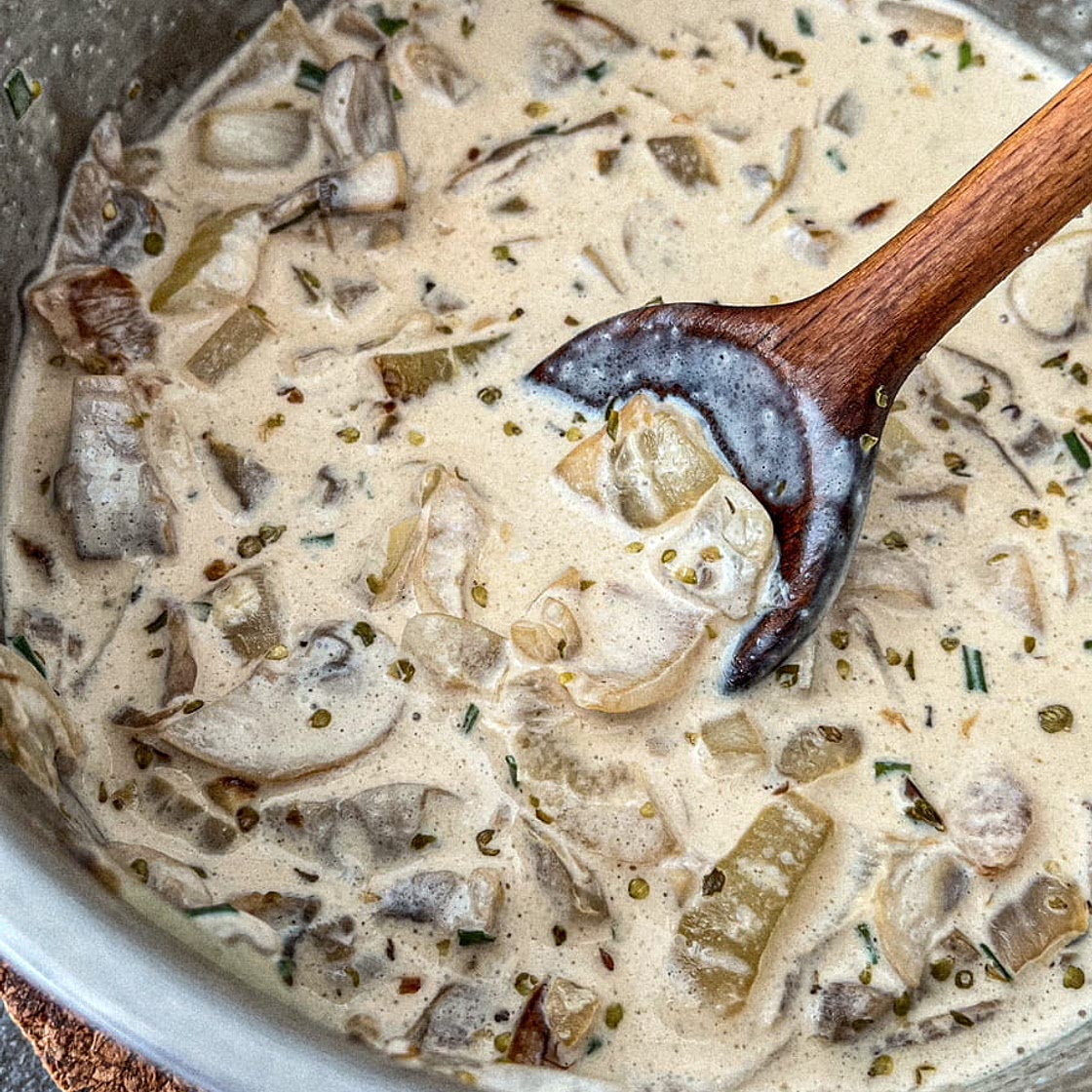 Greek Mushroom Sauce (σάλτσα μανιταριών)