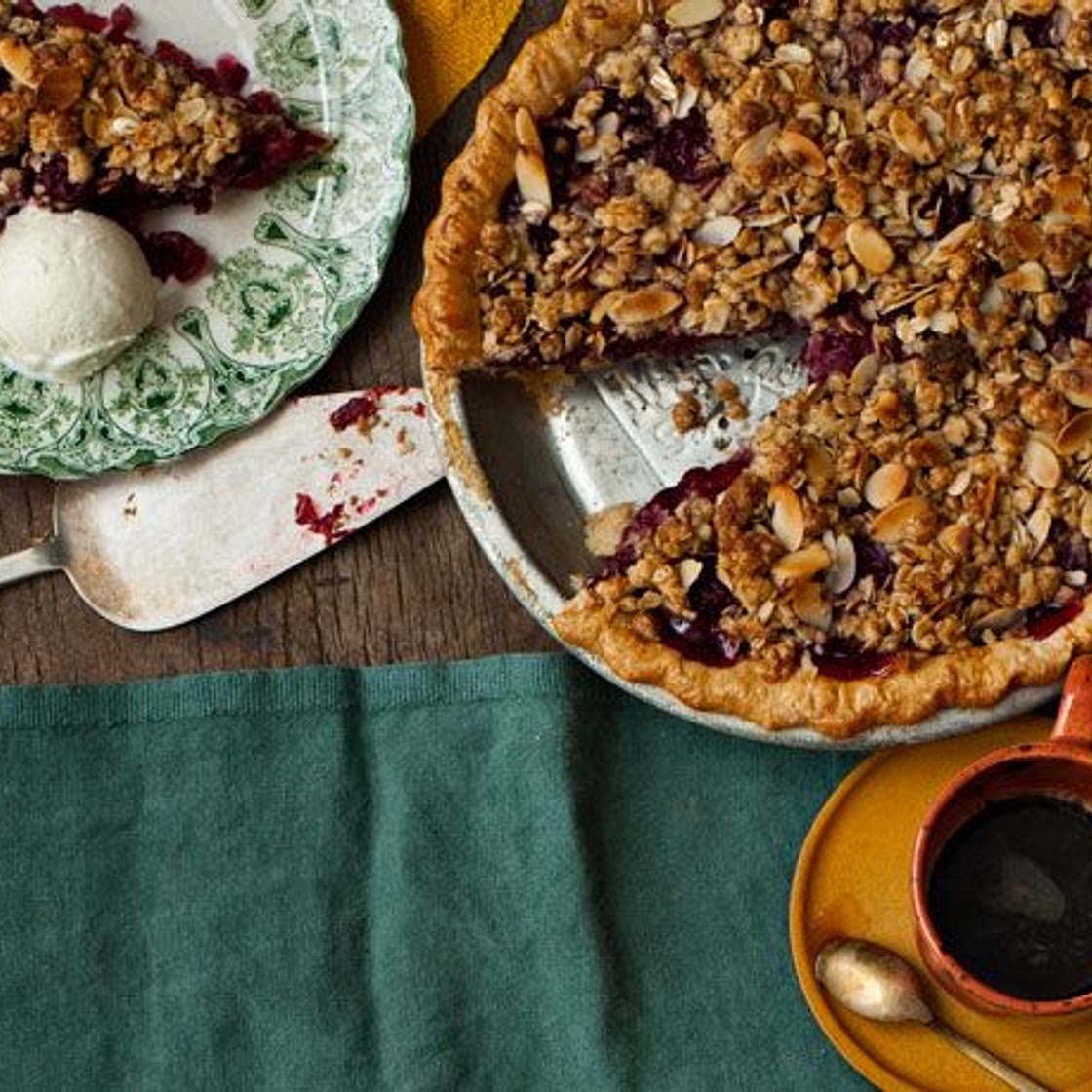 Cherry-Bourbon Pie