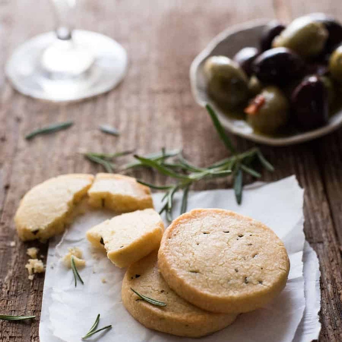 Parmesan Shortbread Biscuits