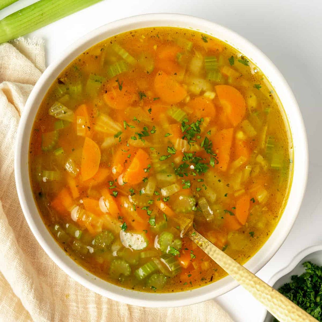 Carrot And Celery Soup