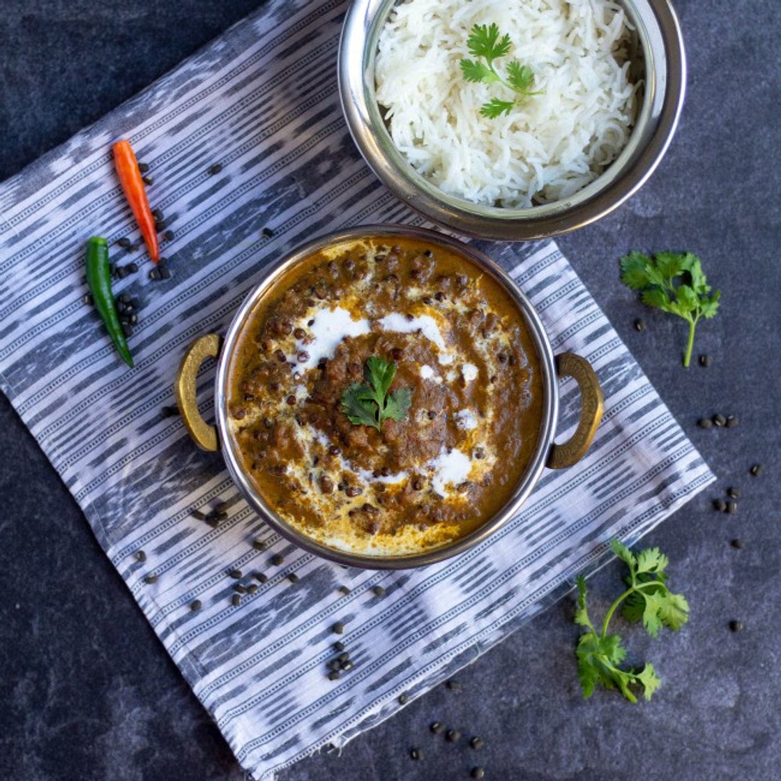 Instant Pot Black Lentils Curry | Kali Dal