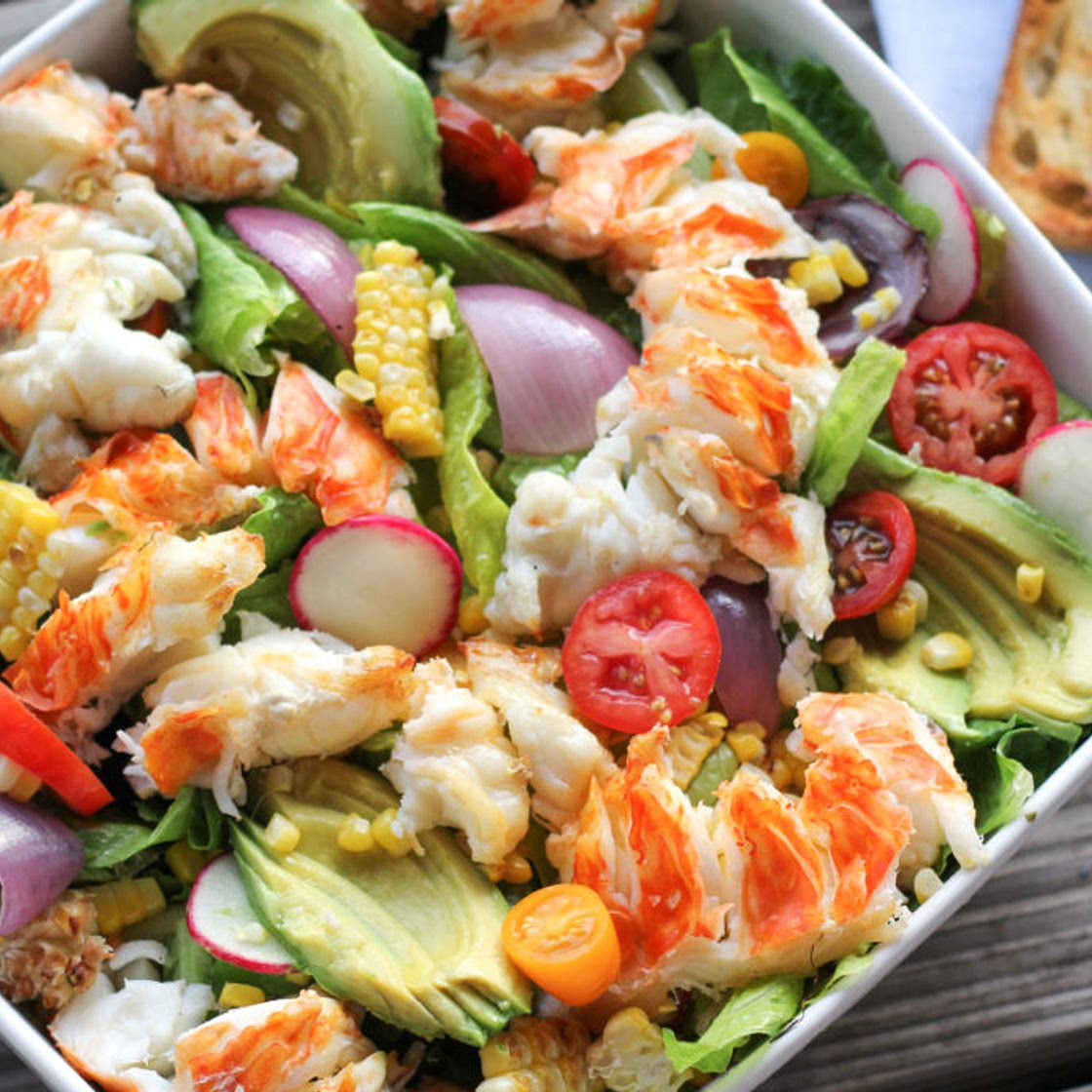 Grilled Florida Lobster Salad