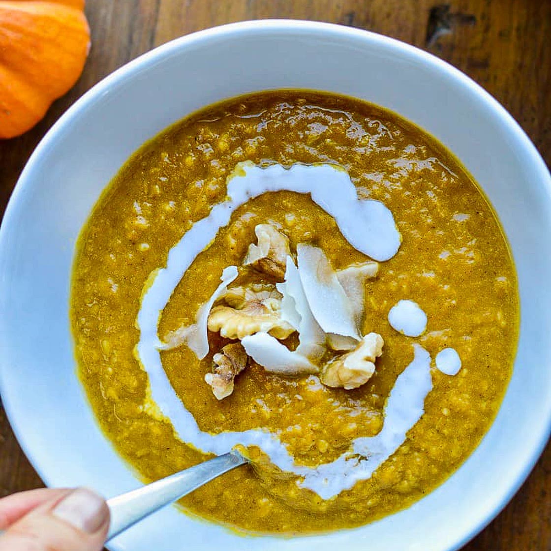 Pumpkin Coconut Porridge
