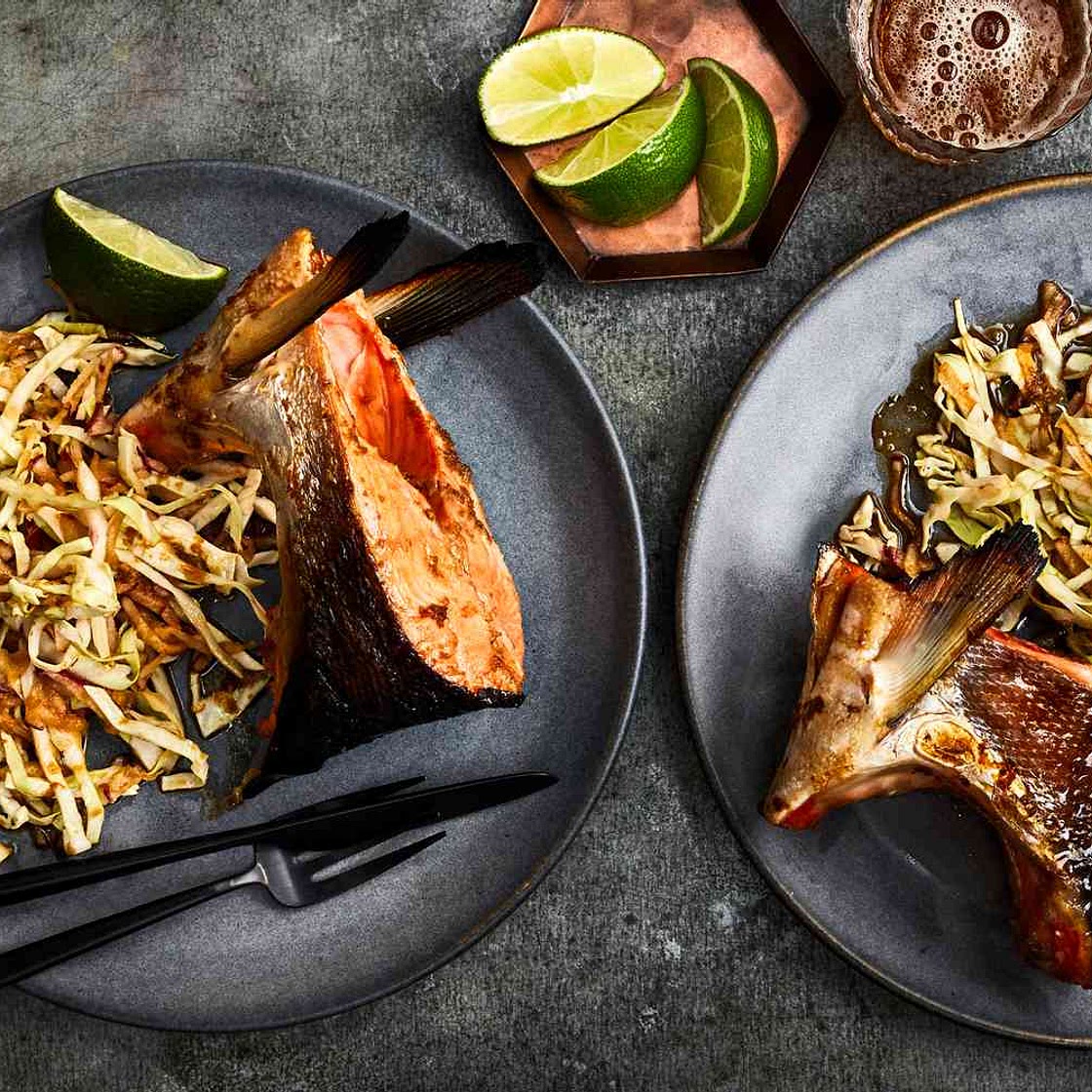 Soy-Ginger Salmon Collars