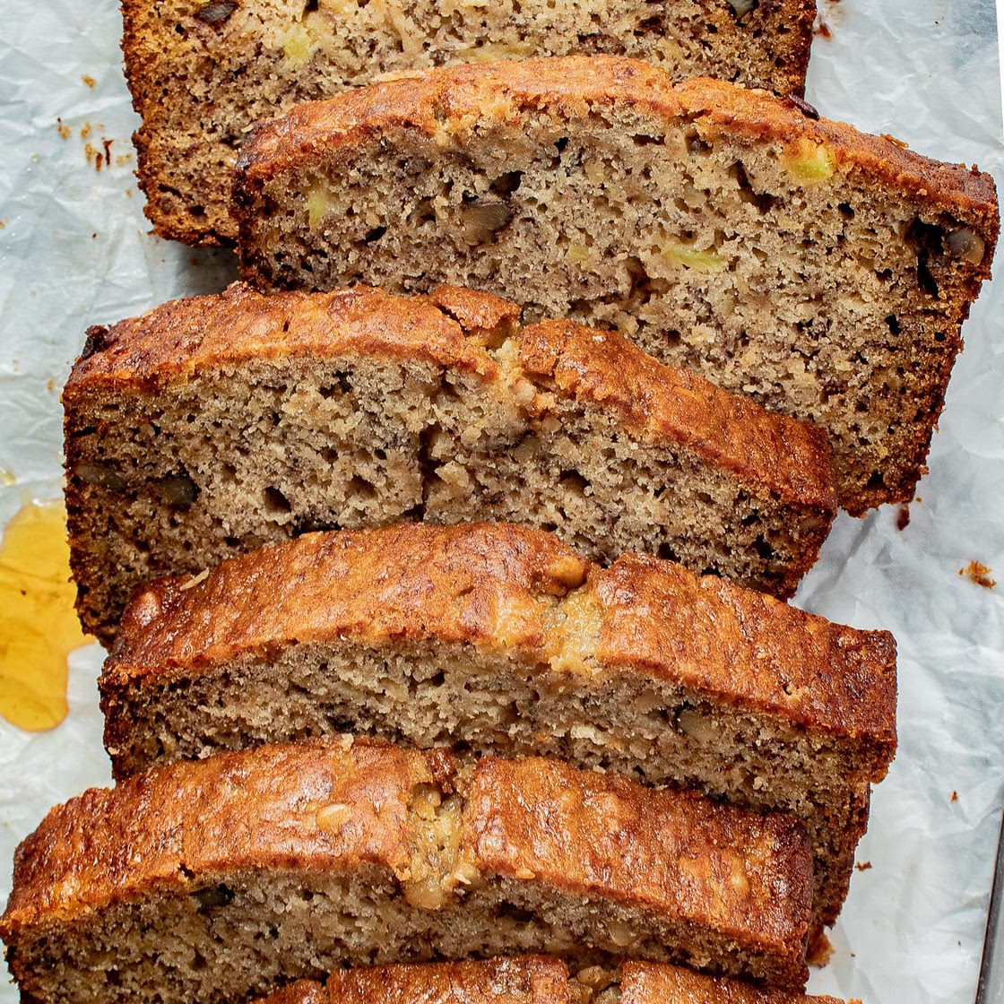 Pineapple Banana Bread Recipe